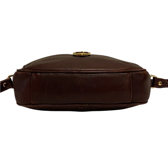 Etienne Aigner Oxblood Leather Vintage Crossbody Bag - Very Good Condition - Picture 5 of 8